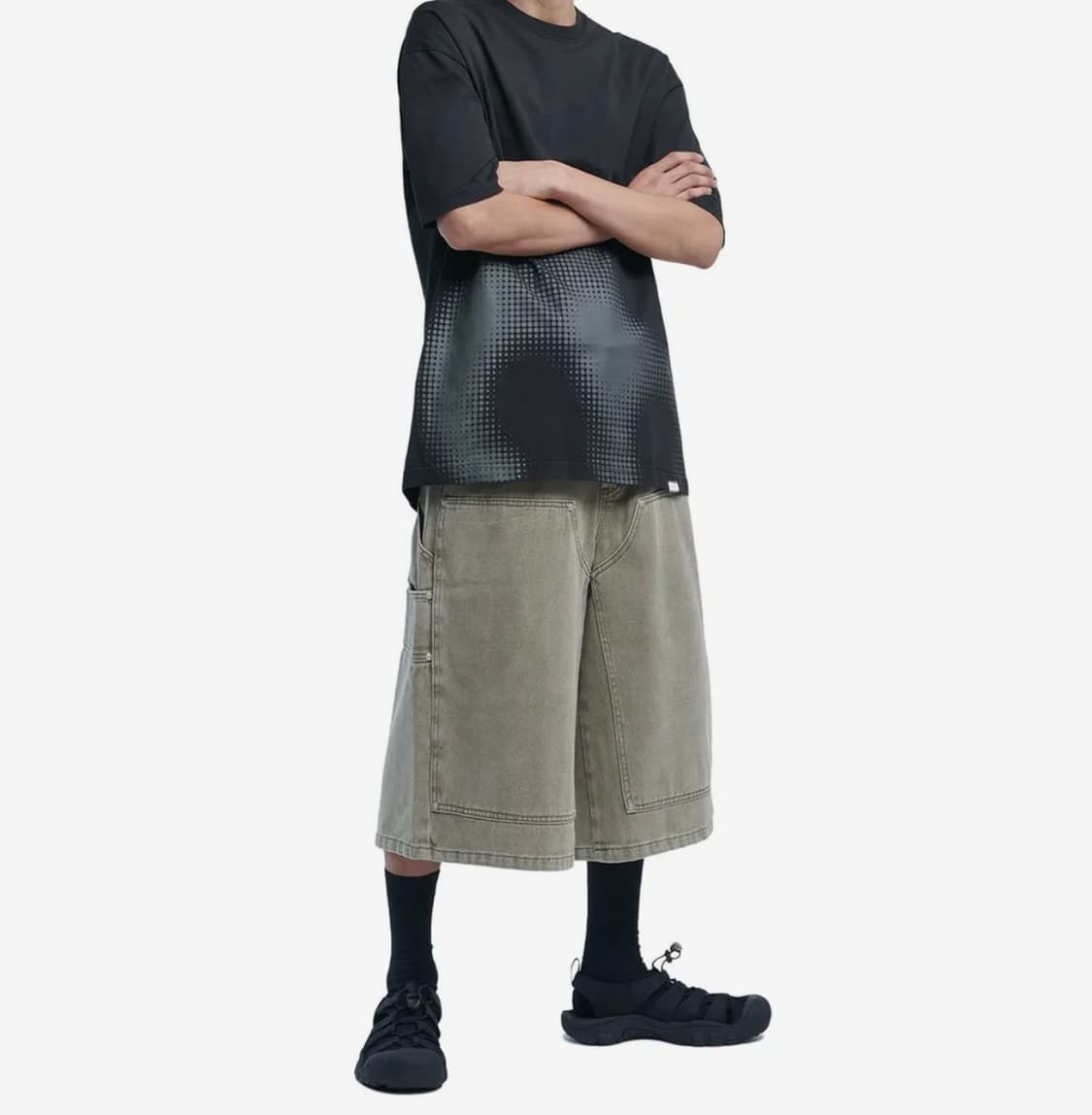 노매뉴얼 C.D.L BERMUDA PANTS - KHAKI 버뮤다팬츠 상품이미지4