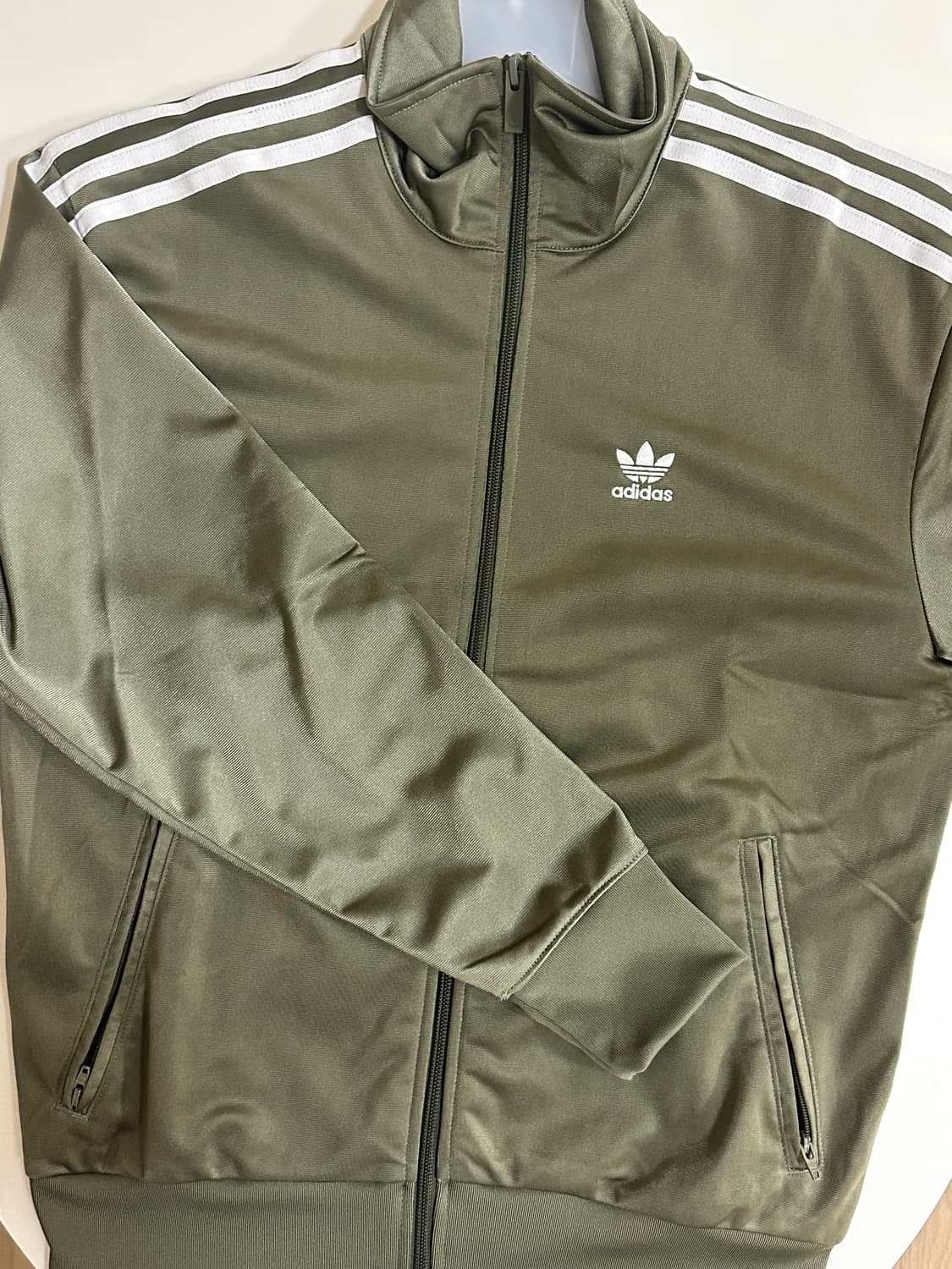 (W) 아디다스 아디컬러 클래식 루즈 파이어버드 트랙 탑 올리브 상품이미지2