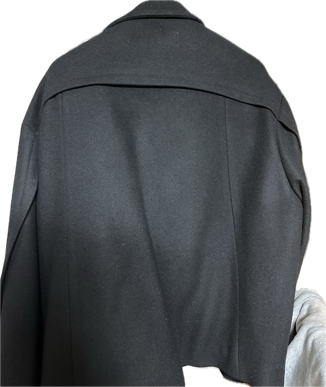 엘무드 더플 숏코트 블랙 48사이즈 상품이미지3