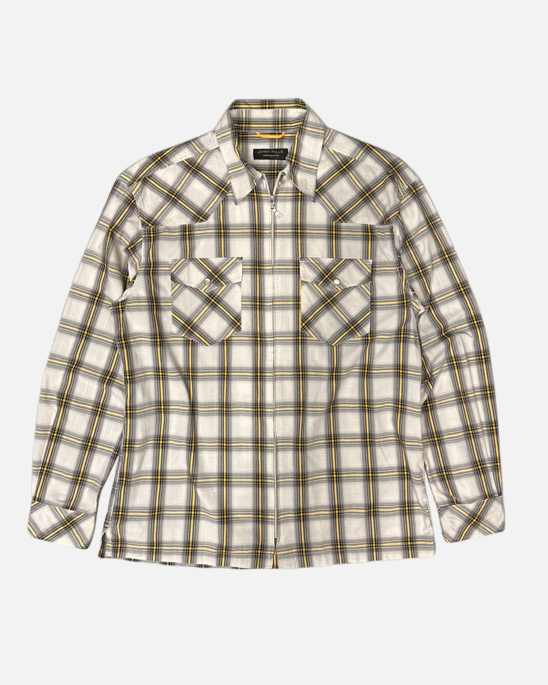 western check zip-up shirt 상품이미지1