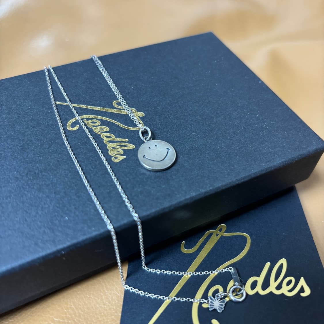 니들스 니들즈 실버 925 스마일 목걸이 상품이미지7