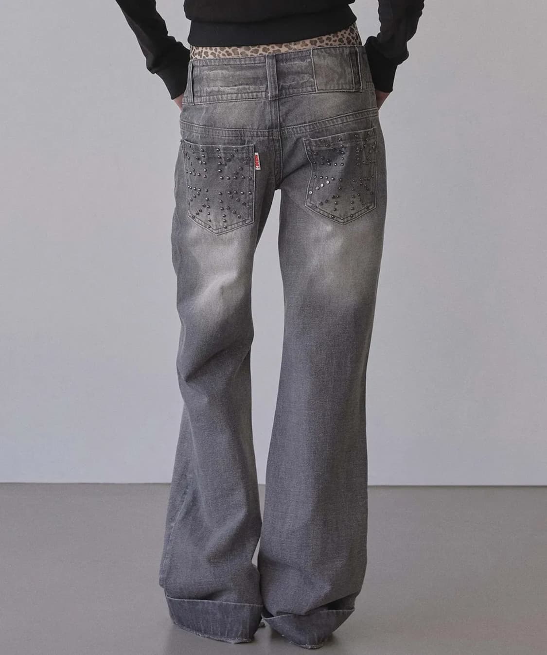 Union Jack Engineered Denim Washed Gray 상품이미지1