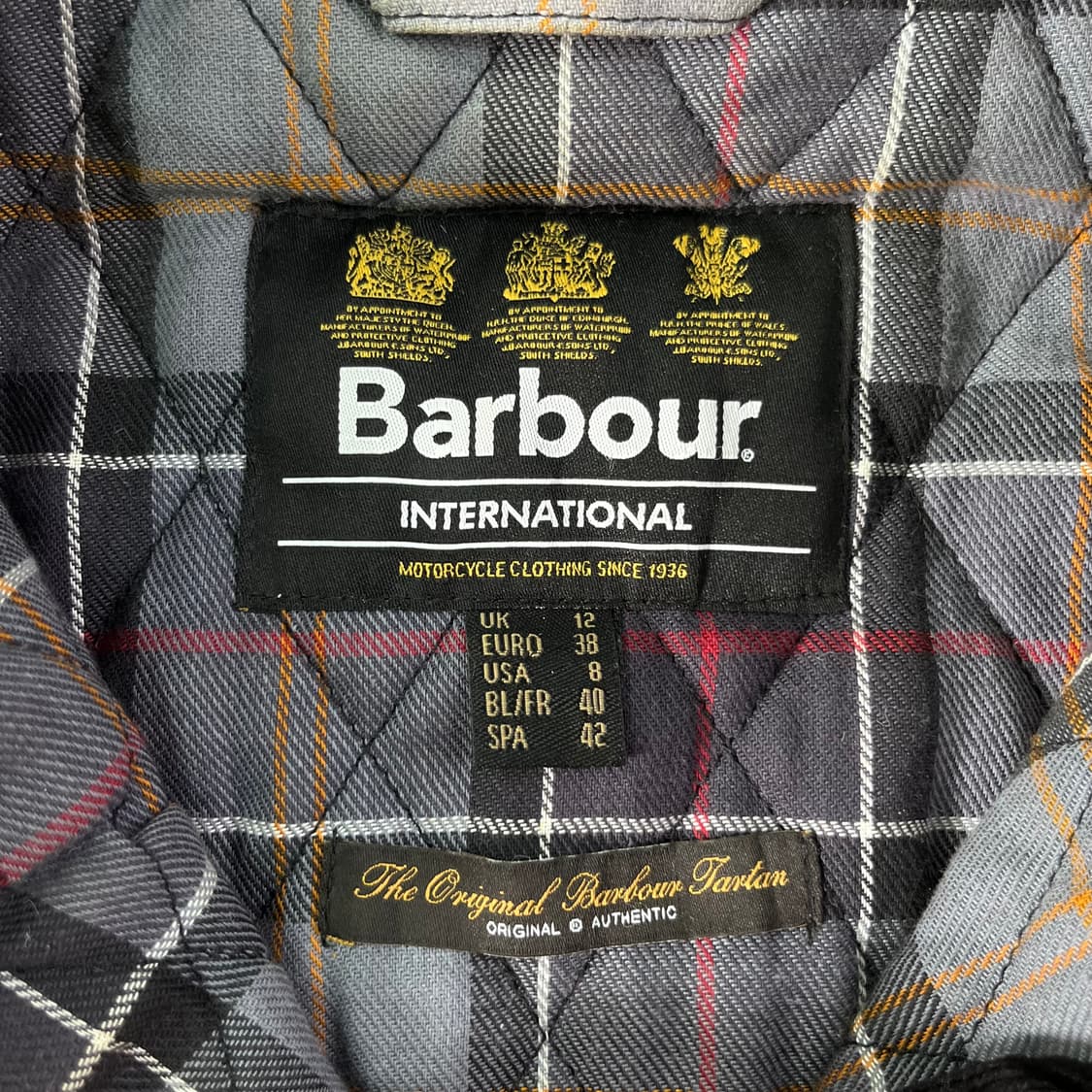 W 100 바버 인터네셔널 파이어블레이드 왁스 자켓 상품이미지3