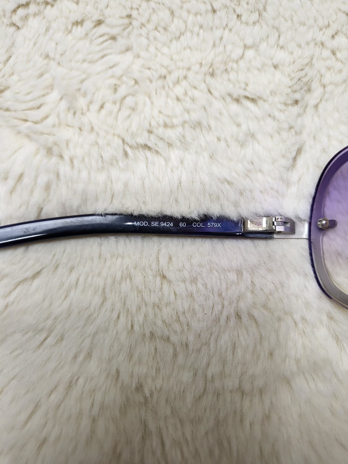 에트로 선글라스 퍼플 그라데이션 무테 썬글라스 안경 상품이미지9