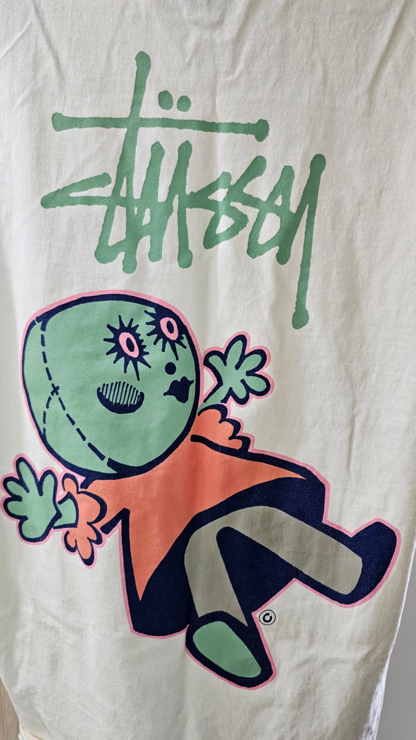 스투시 둘리 피그먼트 다이드 티셔츠 네추럴 ( 100) 상품이미지5