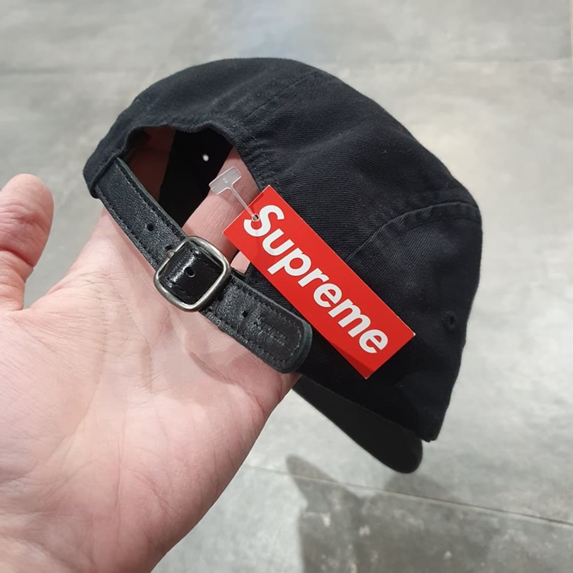 슈프림 캠프캡 블랙 상품이미지3