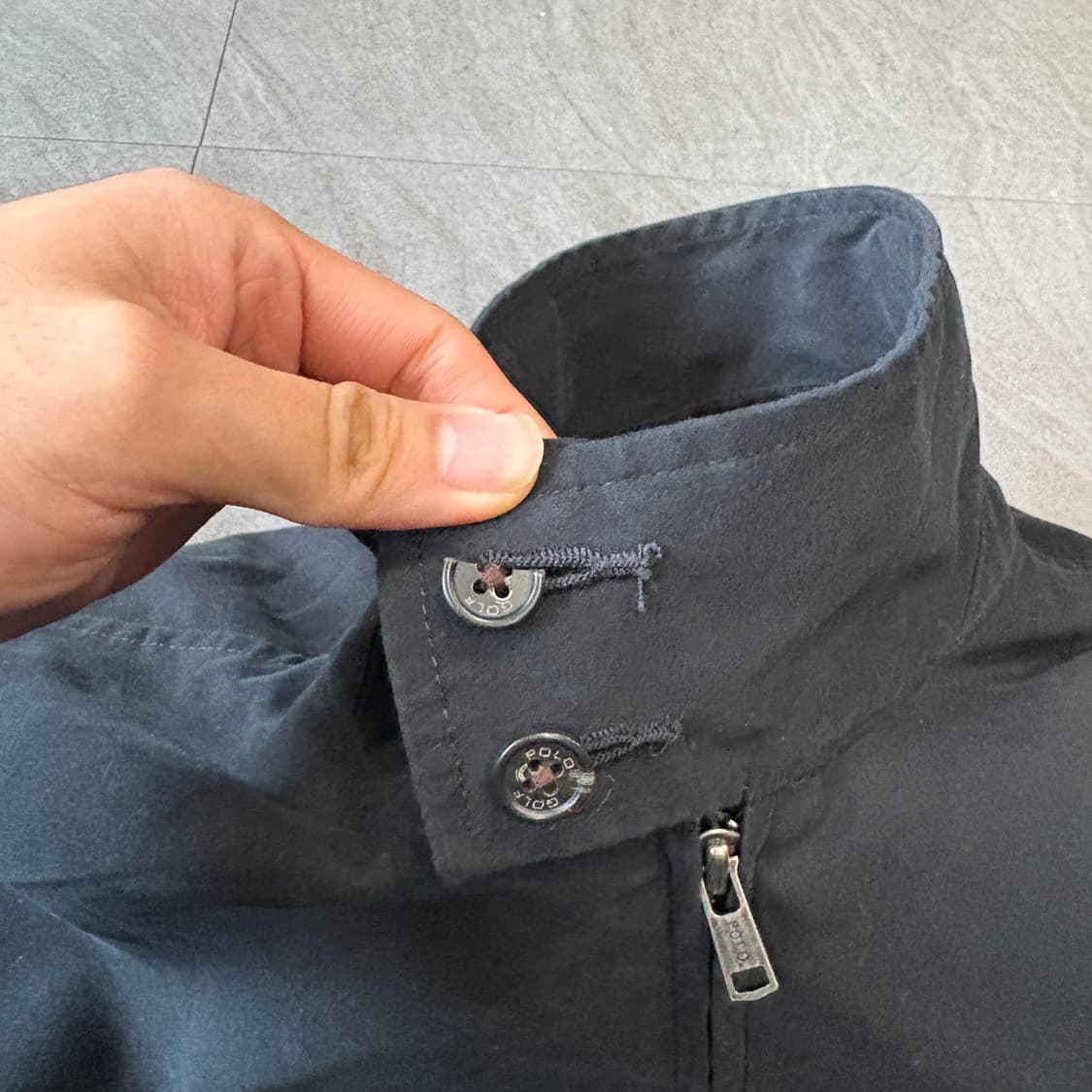 폴로 정푸 블랙 바이스윙 바라쿠다 코튼 자켓 상품이미지6