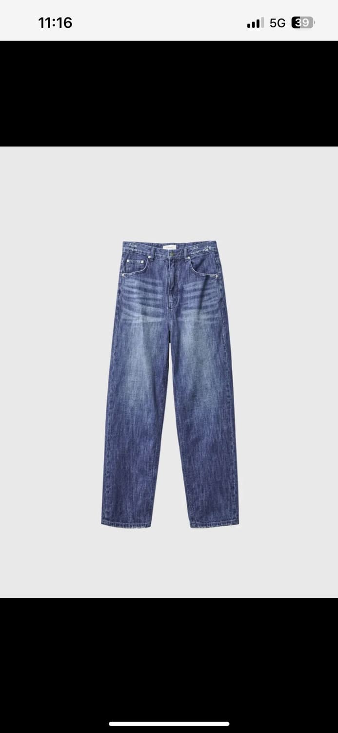 999휴머티니 스트레이트 데님 팬츠 (데미지 인디고) 구합니다!!! 상품이미지1