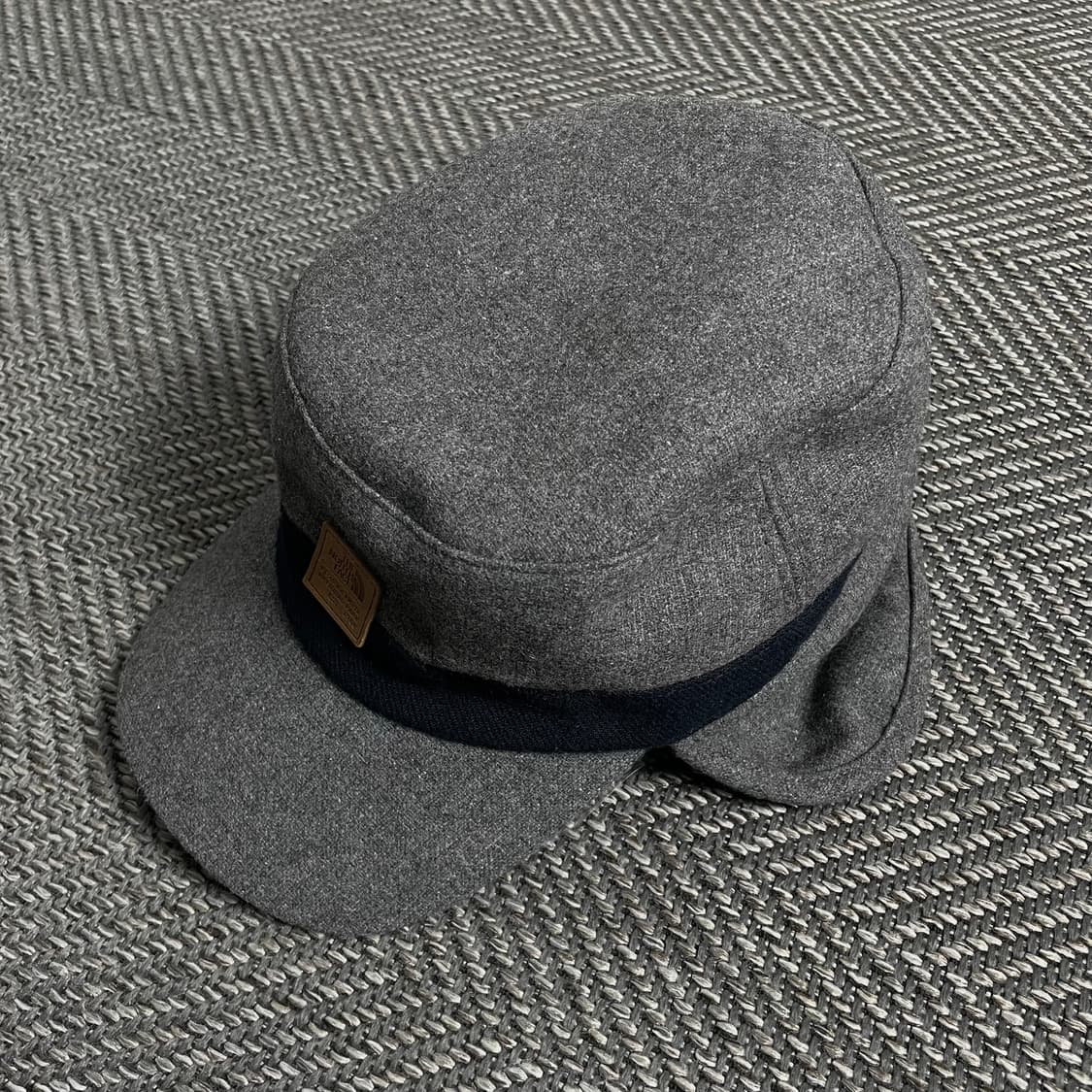 노스페이스 울 혼방 모직 이어플랩 볼캡o 4336 상품이미지4