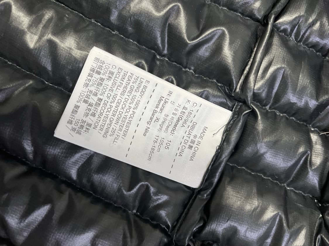 나이키 덕다운 경량패딩 XL(L) 상품이미지6