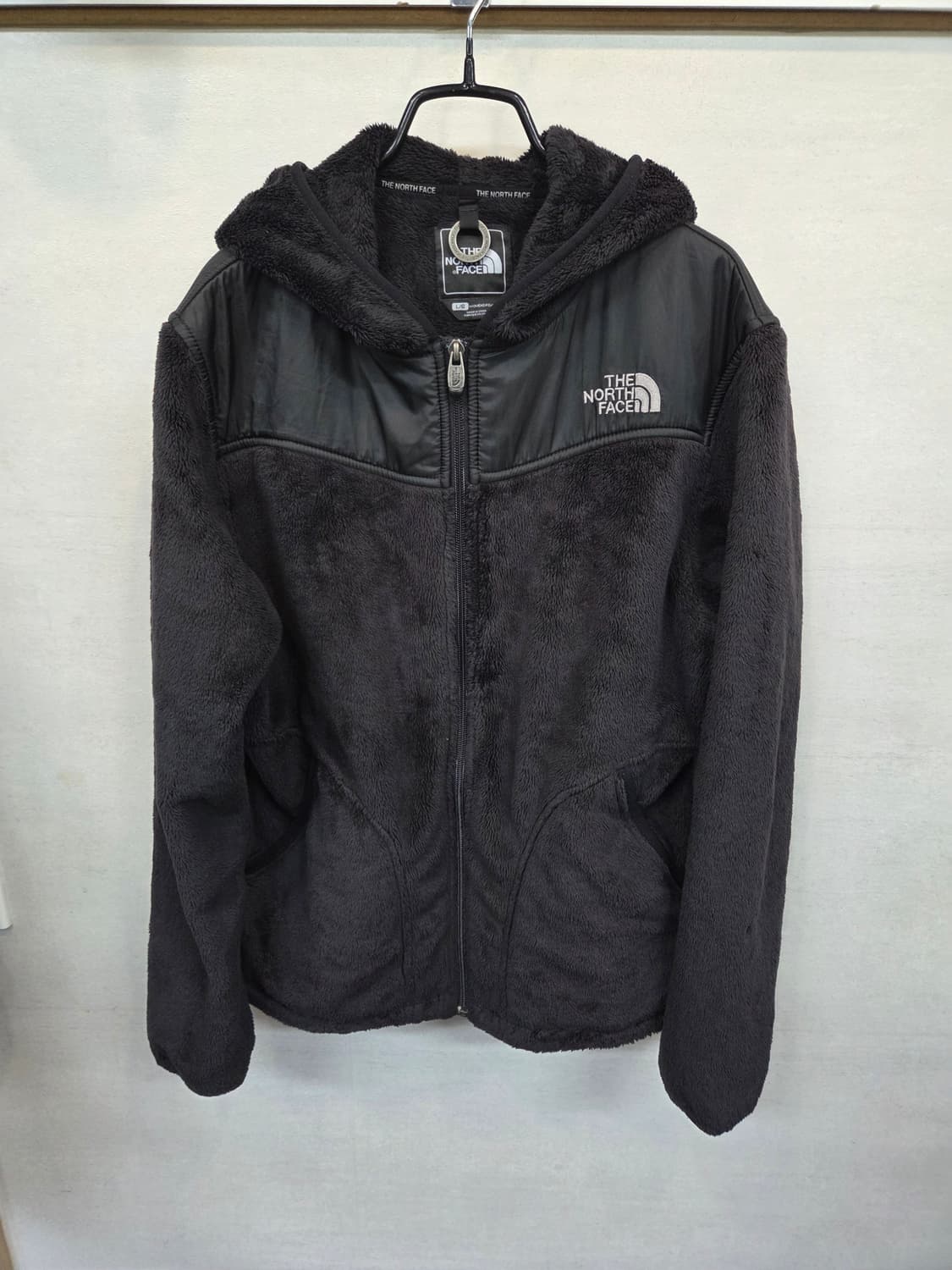 노스페이스 여성 융털 플리스 후드집업 Lg 상품이미지2