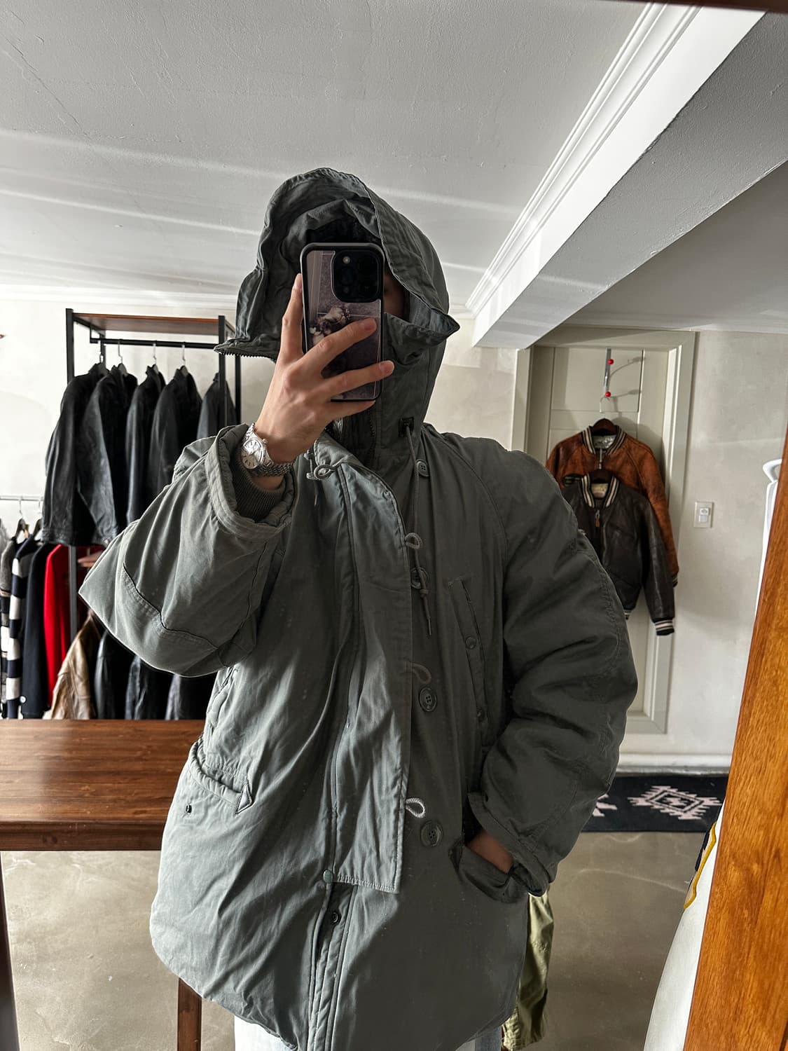 us air force N-3B parka 미공군  상품이미지8