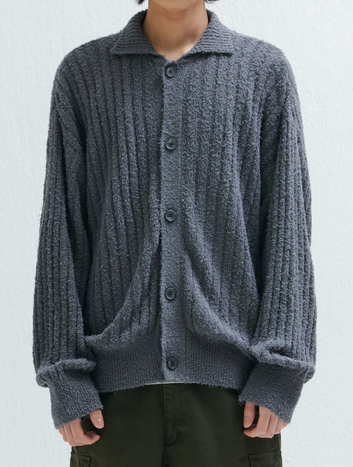 PERENN 퍼렌 tail yarn collar 가디건 상품이미지2