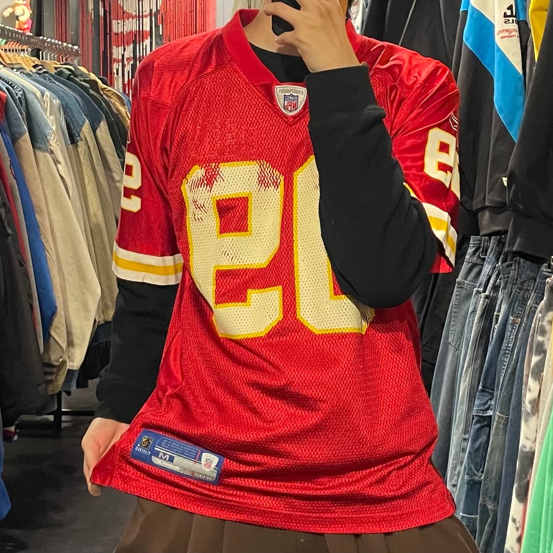 [IM]리복 NFL 져지 캔자스시티 치프스 Bell 레드 No.99 상품이미지3