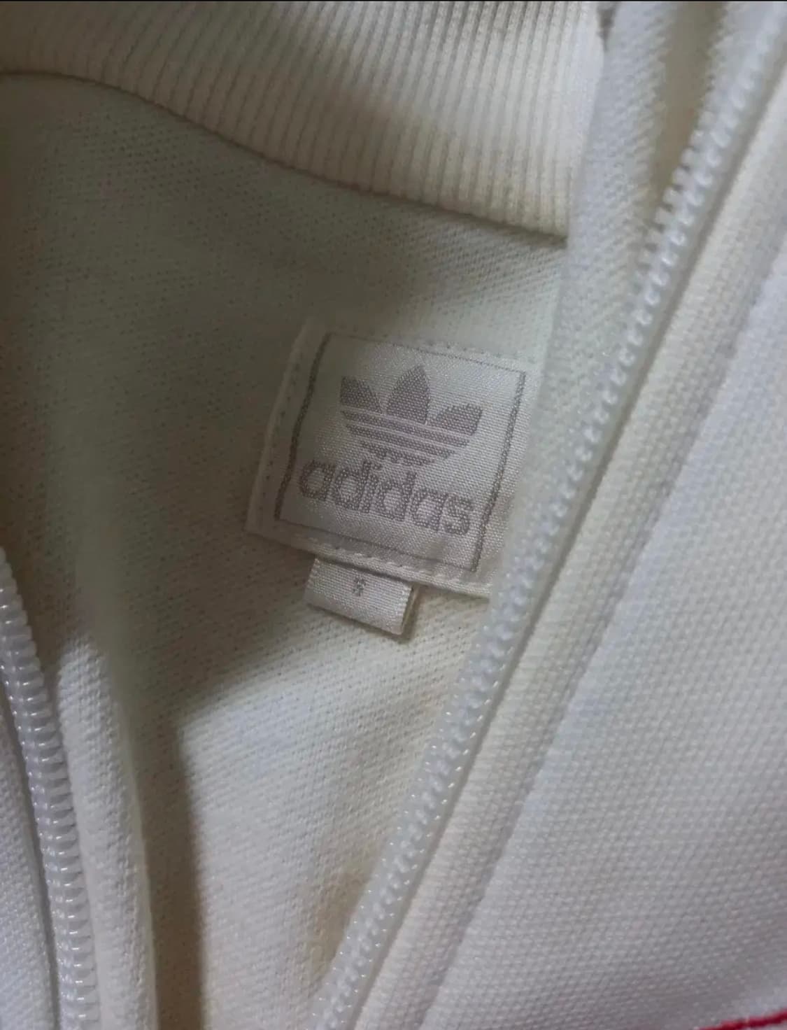 아디다스 영국 톰슨 화이트 트랙탑 저지 져지집업 90/S 상품이미지4