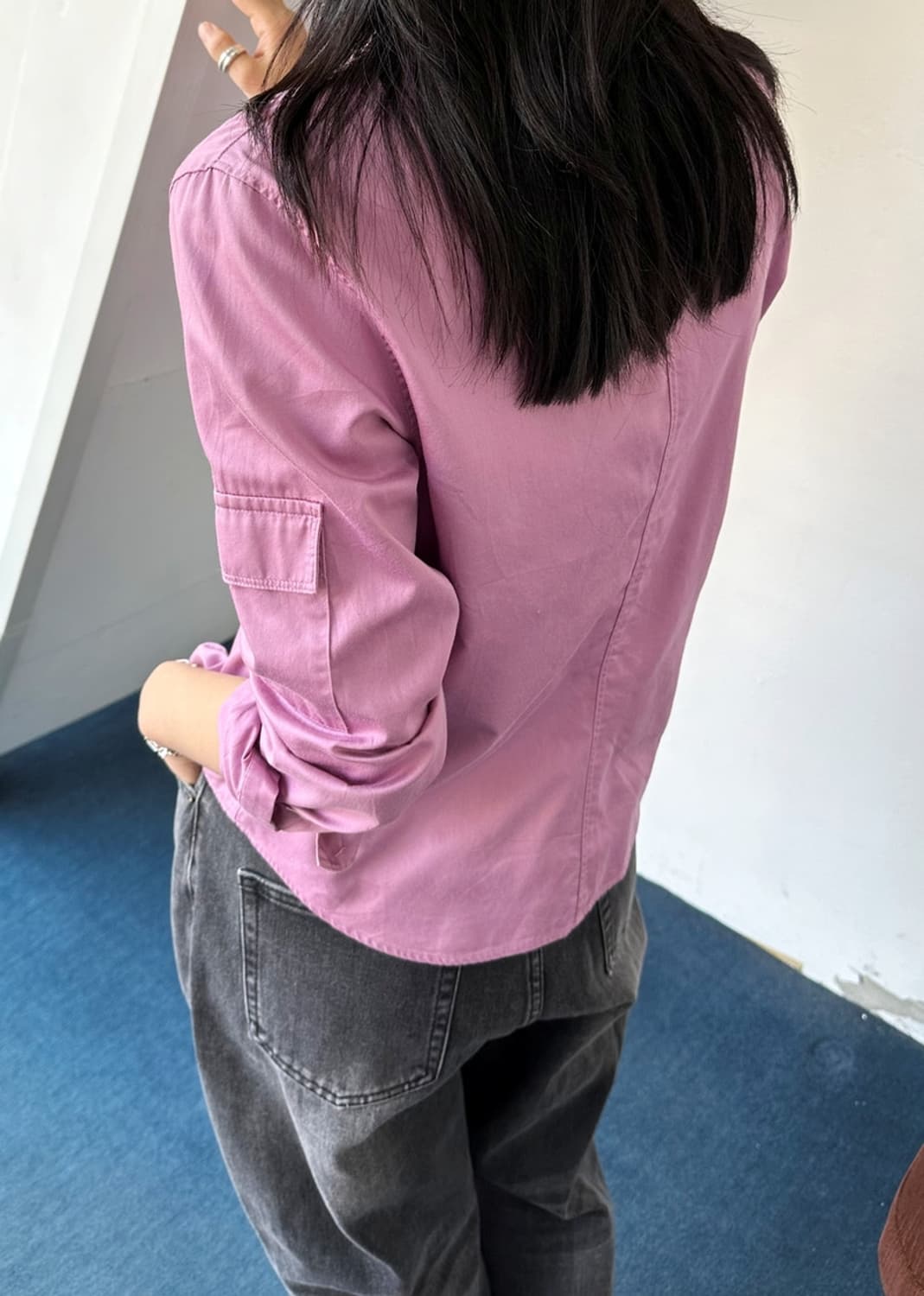 High gauge cotton design shirt 상품이미지9