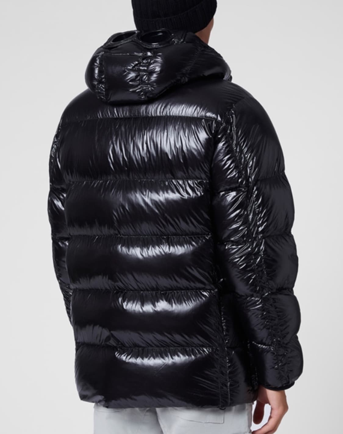 (XL 50) cp컴퍼니 씨피컴퍼니 dd쉘 유광 고글패딩 상품이미지3