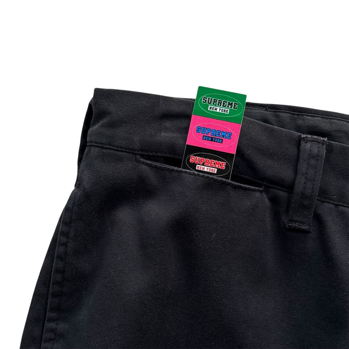 슈프림 핀업 치노 팬츠 블랙 상품이미지6