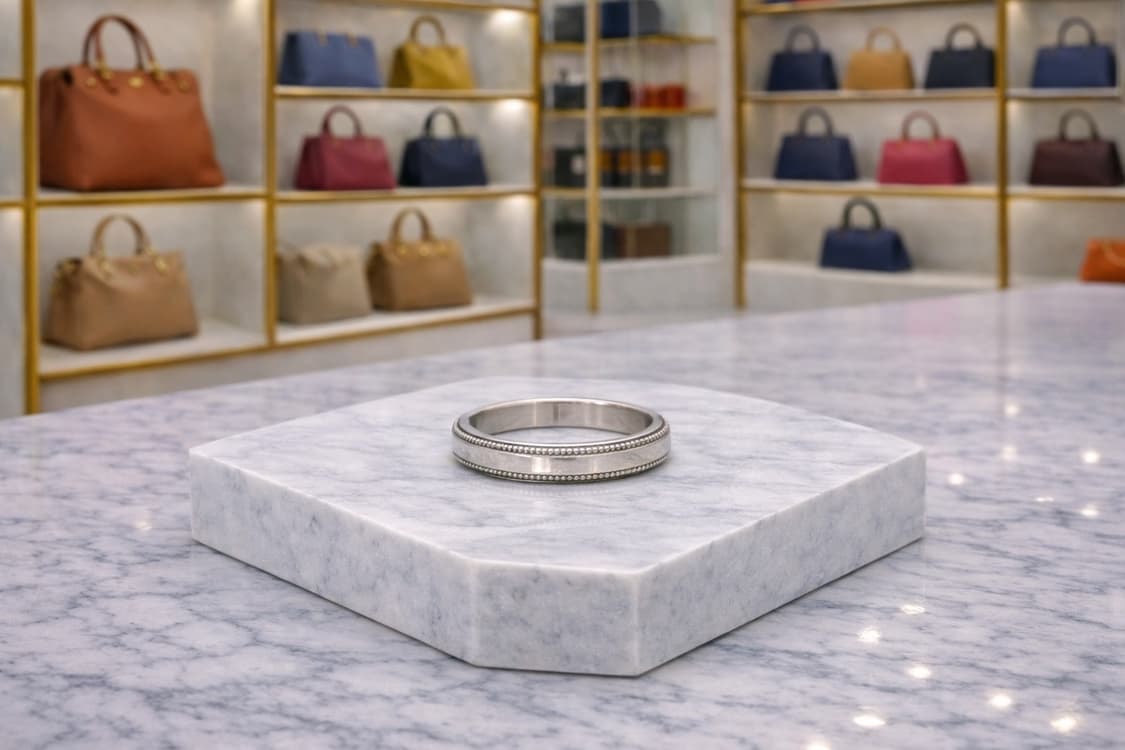 [A급] 티파니앤코 밀그레인 밴드 링 판매합니다!!! 상품이미지1