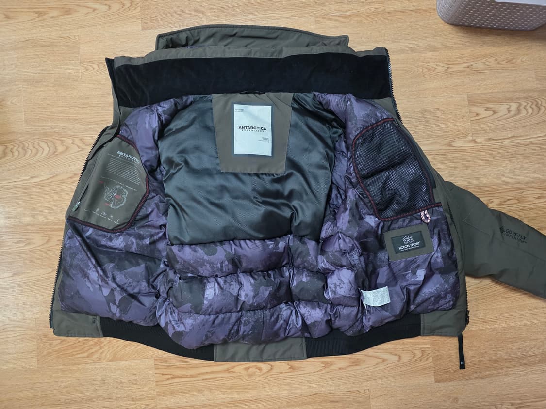 20fw 안타티카 숏 95 카키 상품이미지2