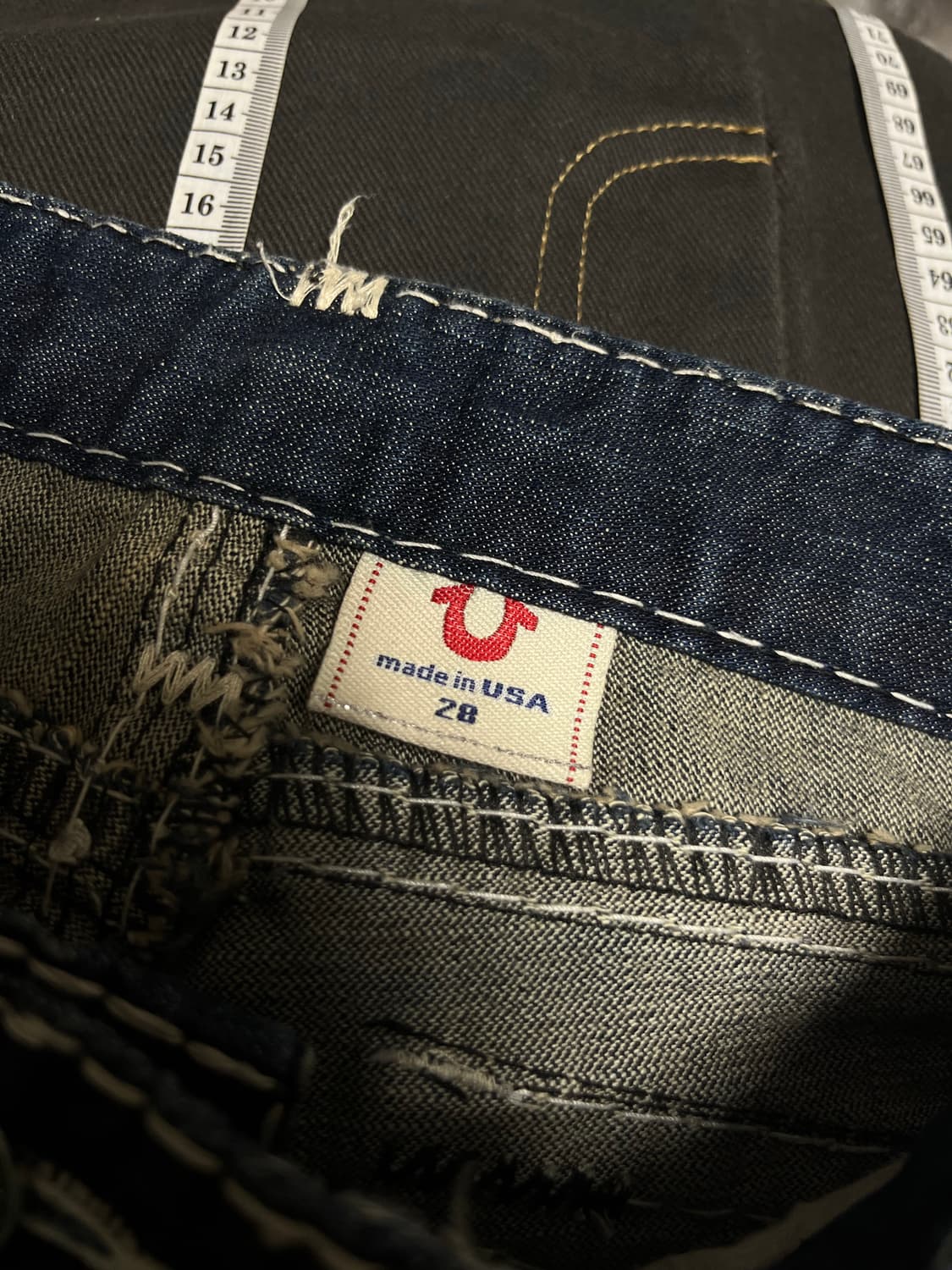 트루릴리젼 데님 청바지 28 상품이미지2