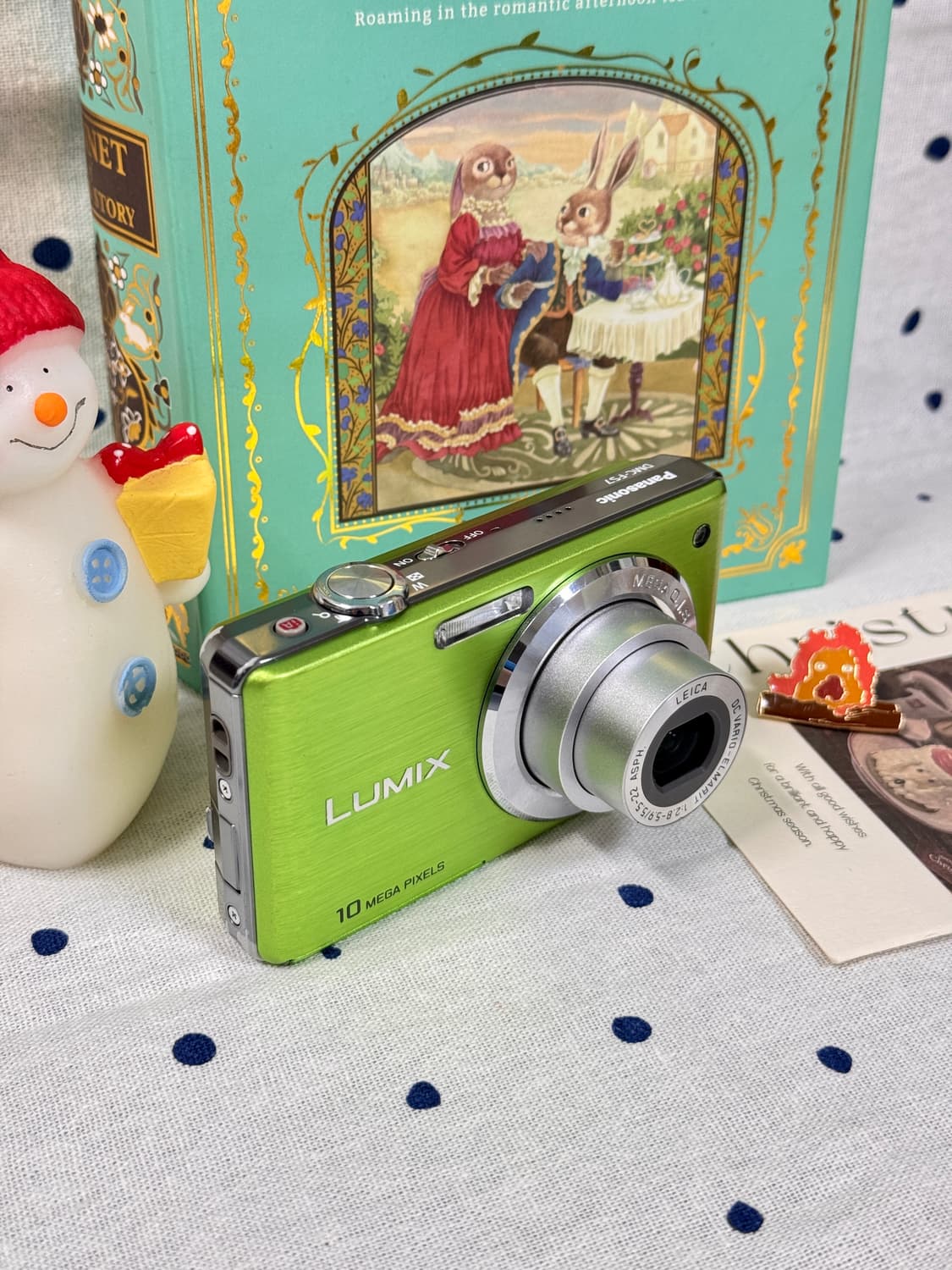 파나소닉 루믹스 DMC-FS7 그린(빈티지디카) 상품이미지1