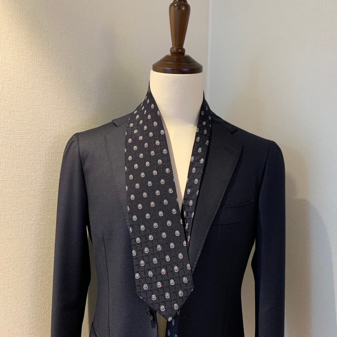 조르지오 아르마니(ARMANI) 블랙 명품 정장넥타이 A+등급 상품이미지1