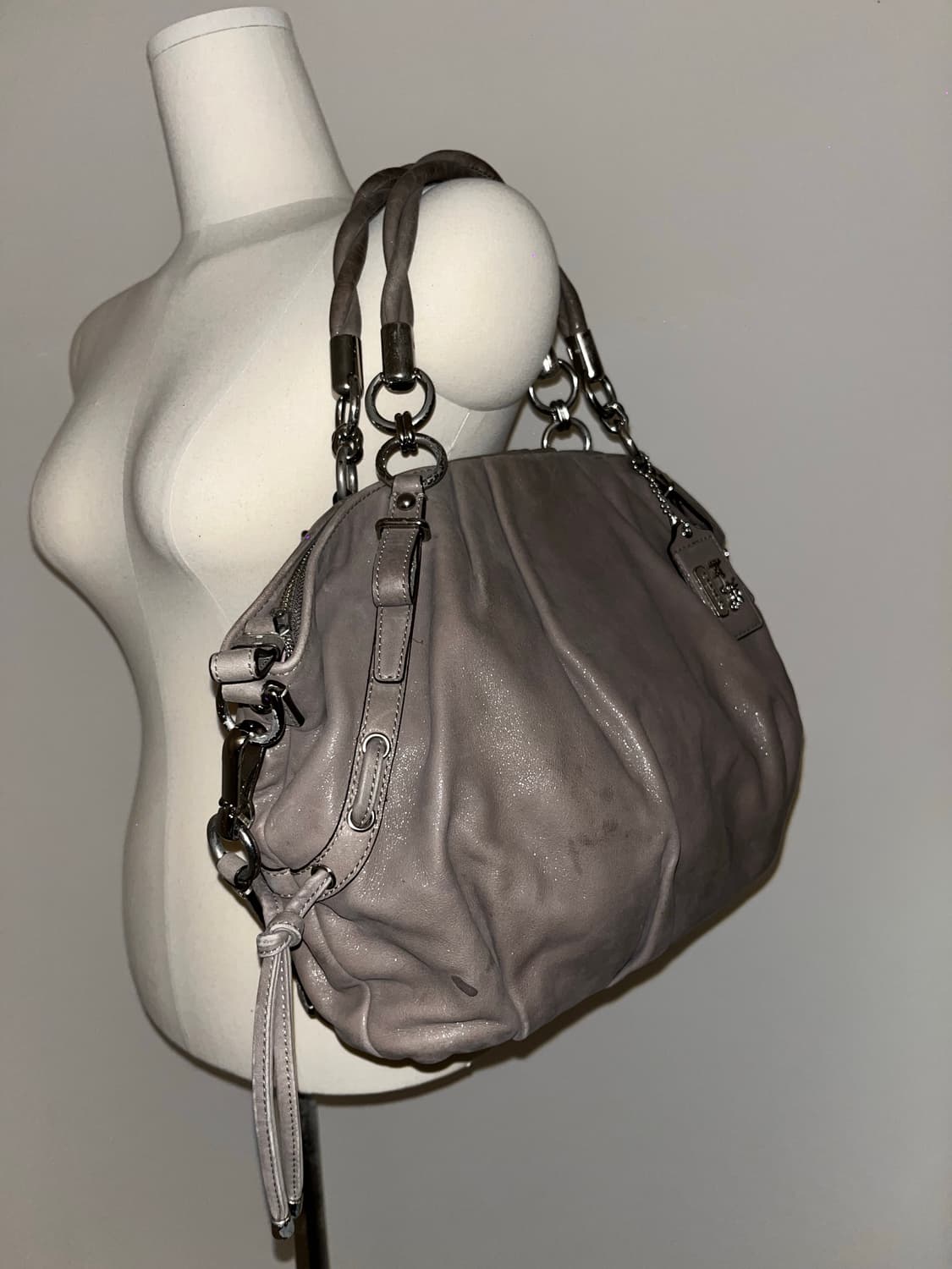 🎉BLACK FRIDAY🎉 Coach sliver bag 상품이미지3