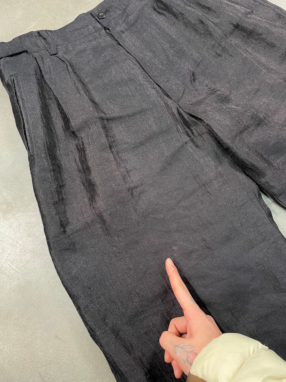 GOI 샤인워리어 와이드 팬츠 상품이미지4