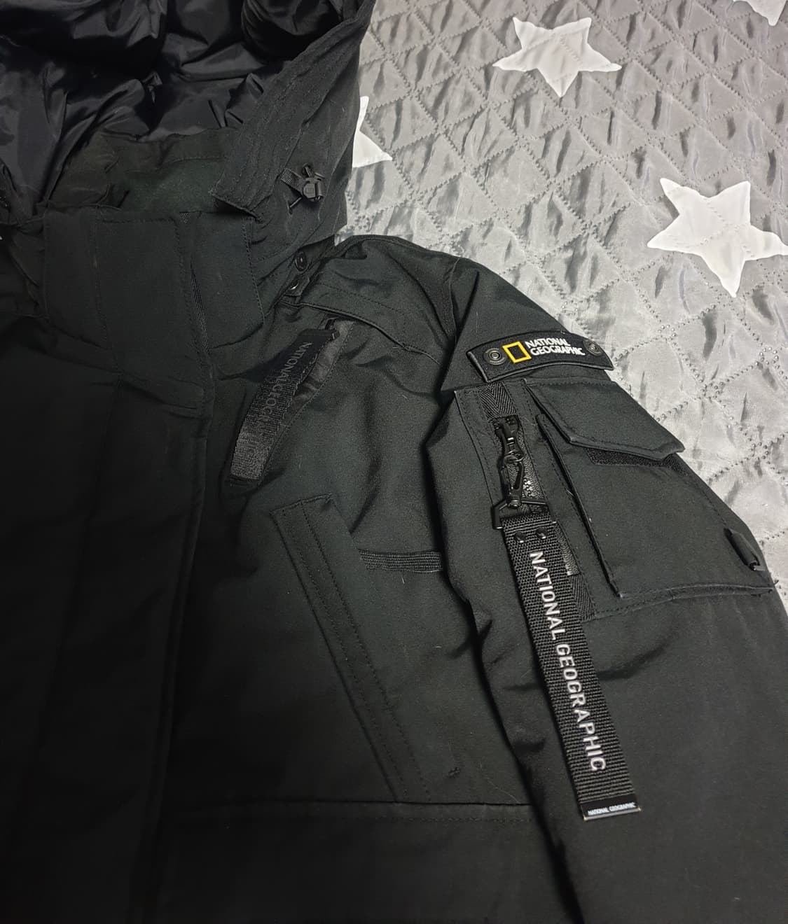 내셔널지오그래픽 유틸리티 덕다운 타루가 패딩 자켓 블랙 (M) 상품이미지2