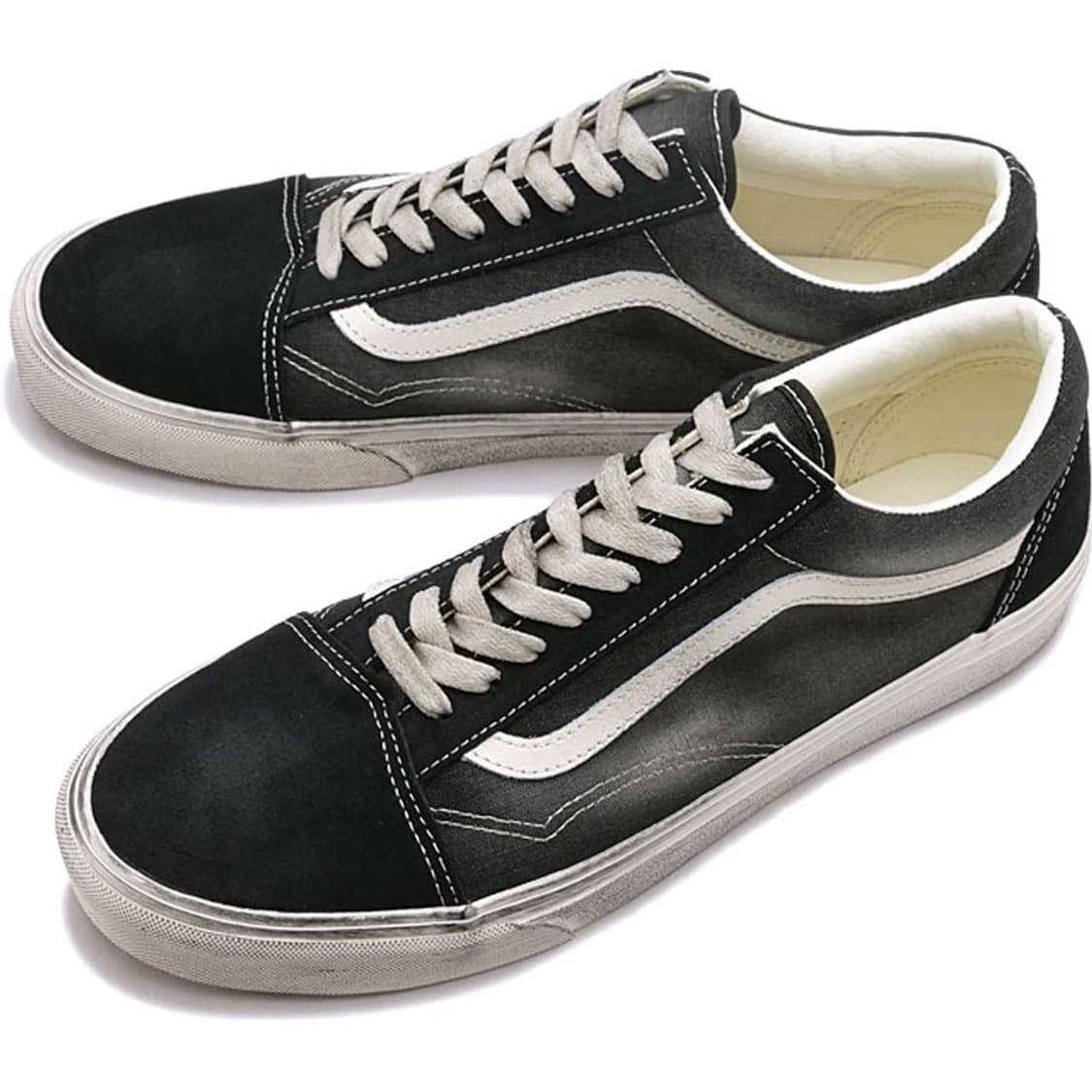 반스 올드스쿨 웨이브 워시드 빈티지 워싱 블랙 280 상품이미지1