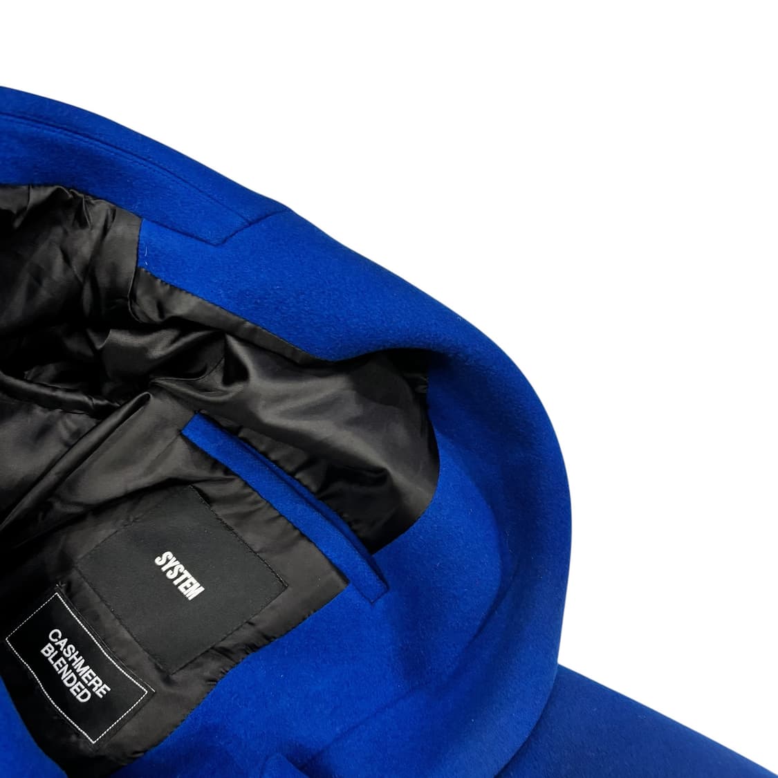 시스템 울 캐시미어 히든 버튼 코트 상품이미지3