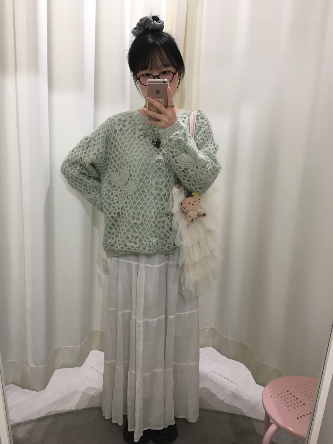 Mint Garden Crochet knit 상품이미지3