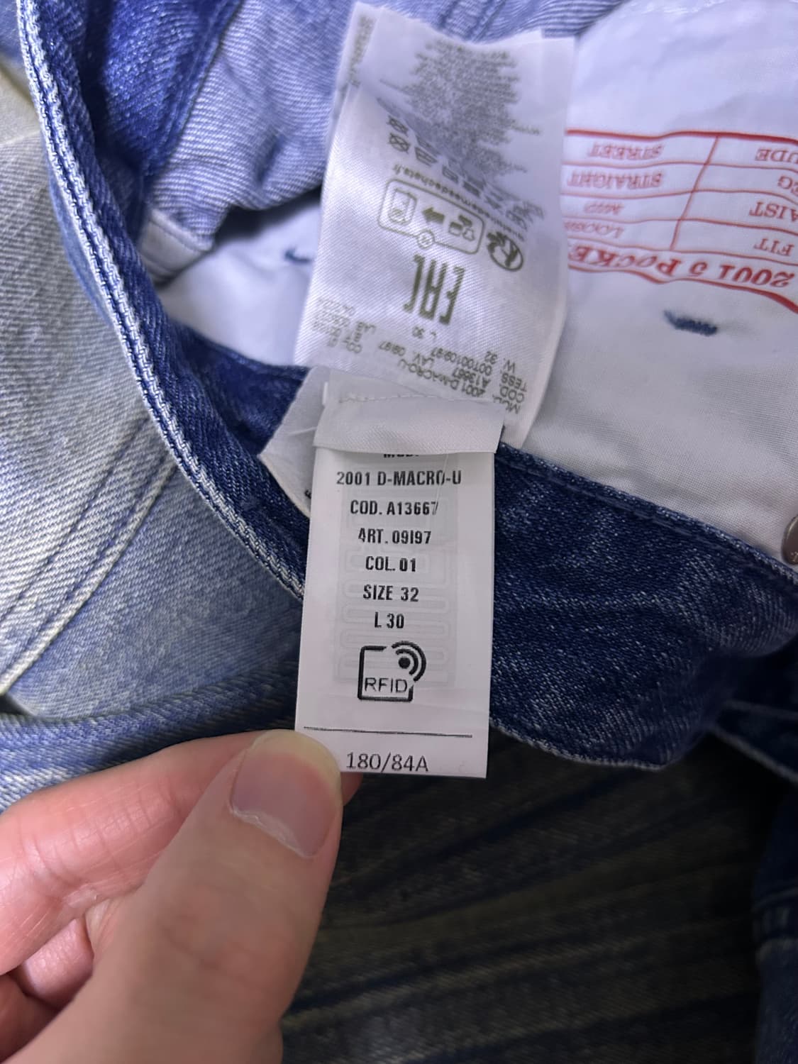 디젤 2001 디마르코 디스트레스드 진 상품이미지8