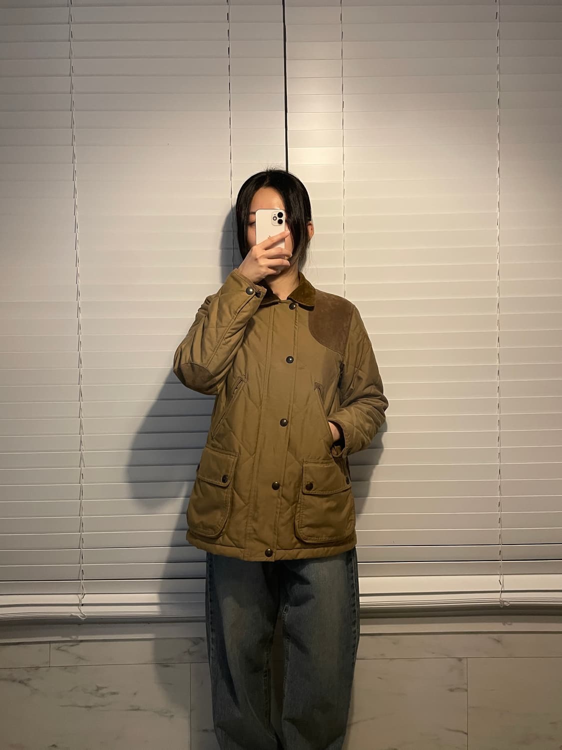 랄프로렌 브라운 퀼팅 자켓 상품이미지1