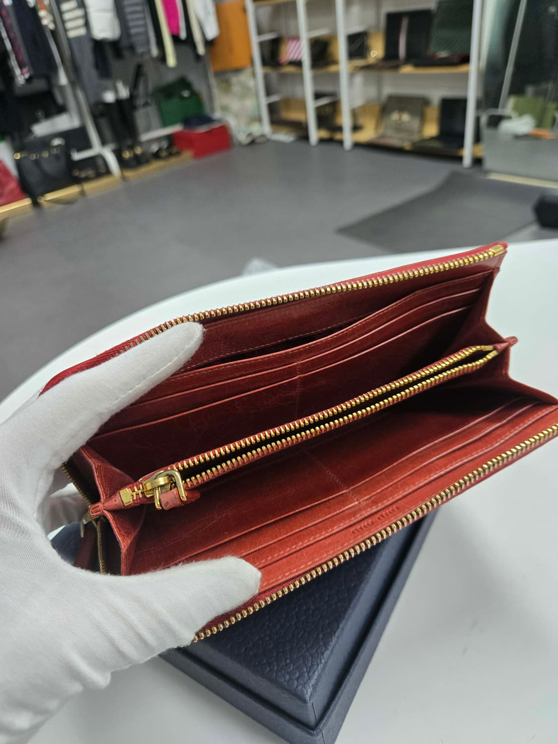 [A급컨디션] 미우미우 마테라쎄 장지갑 상품이미지5