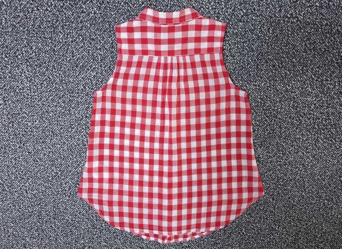 [무료배송][120]폴로 키즈 체크 민소매 블라우스 상품이미지2