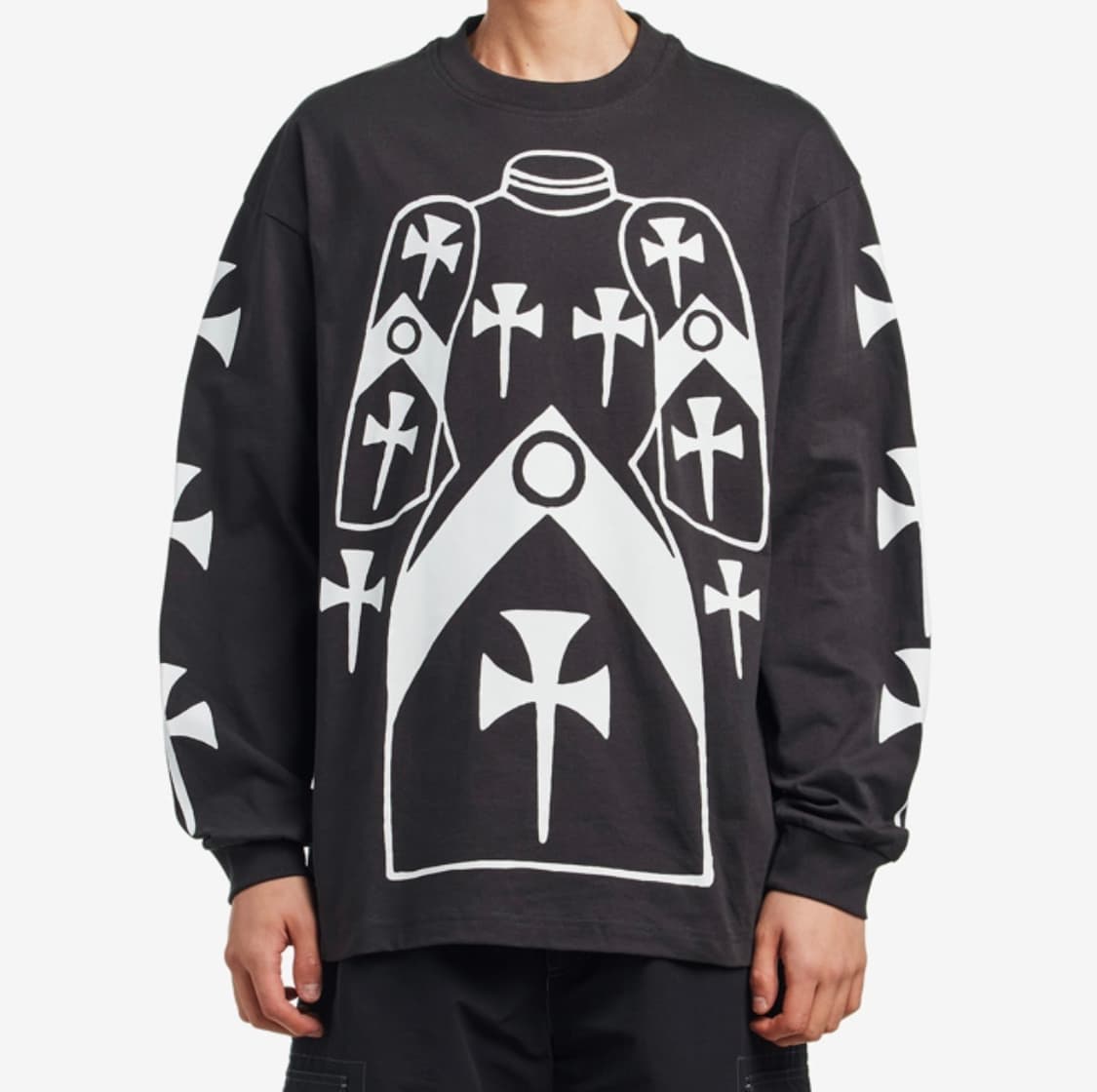 [L]THE TRILOGY TAPES 롱슬리브 블랙 상품이미지1