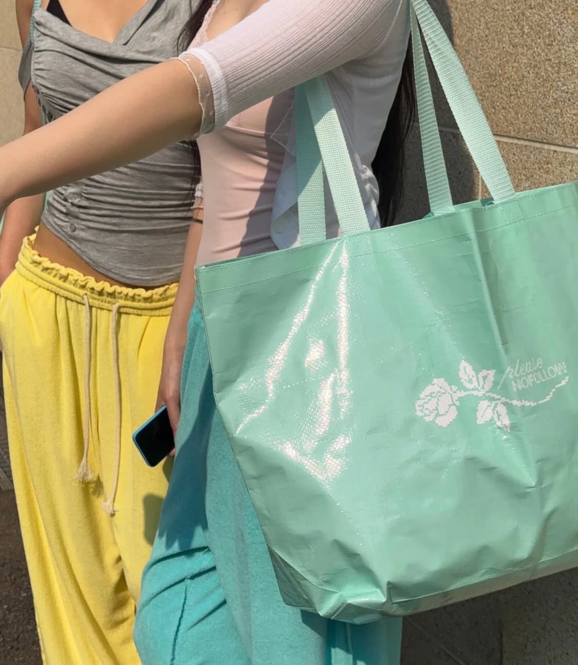 플리즈노팔로우 플노팔 사은품 텀블러 가방 상품이미지2