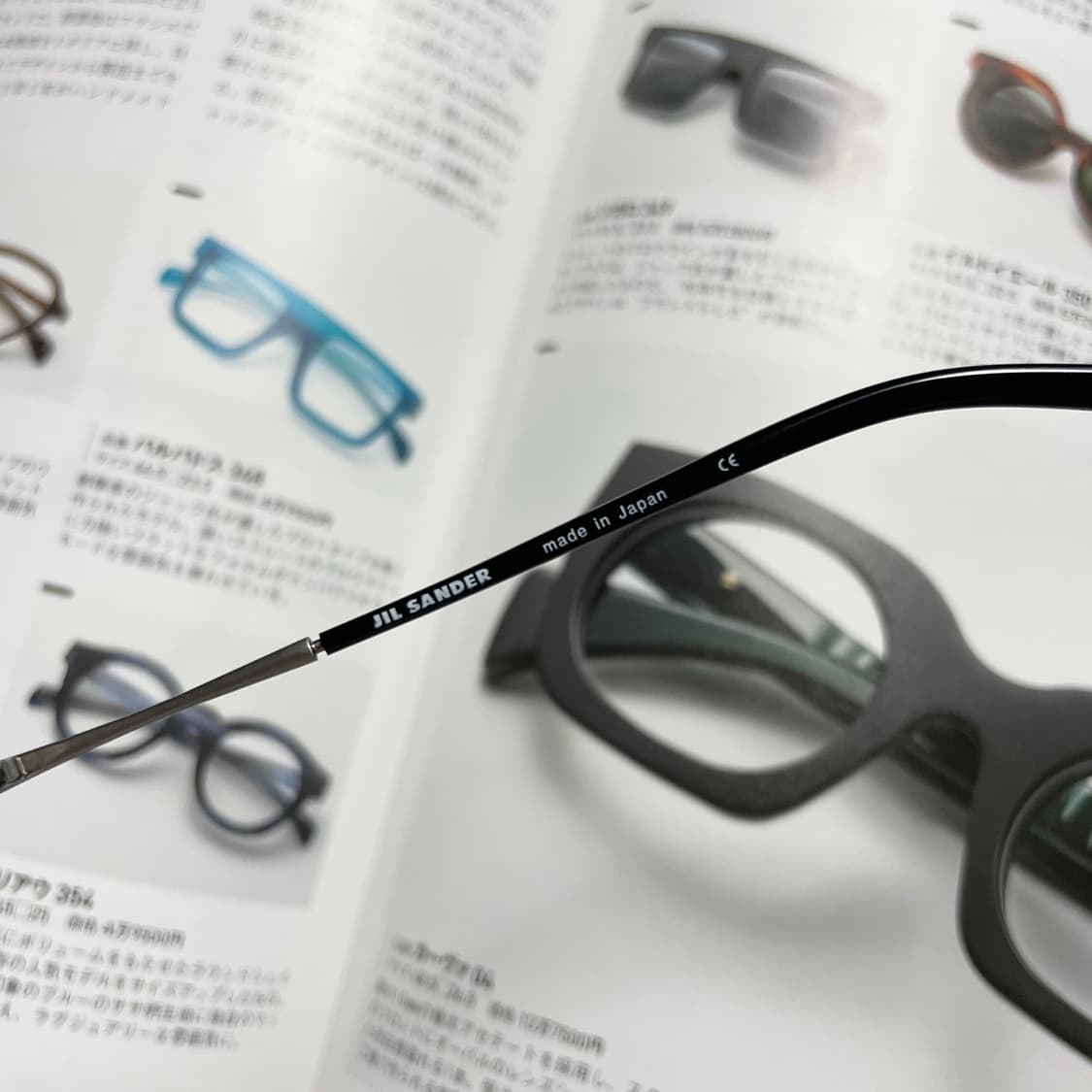 JIL SANDER 질샌더 티타늄 무테 실버 안경 선글라스 상품이미지6