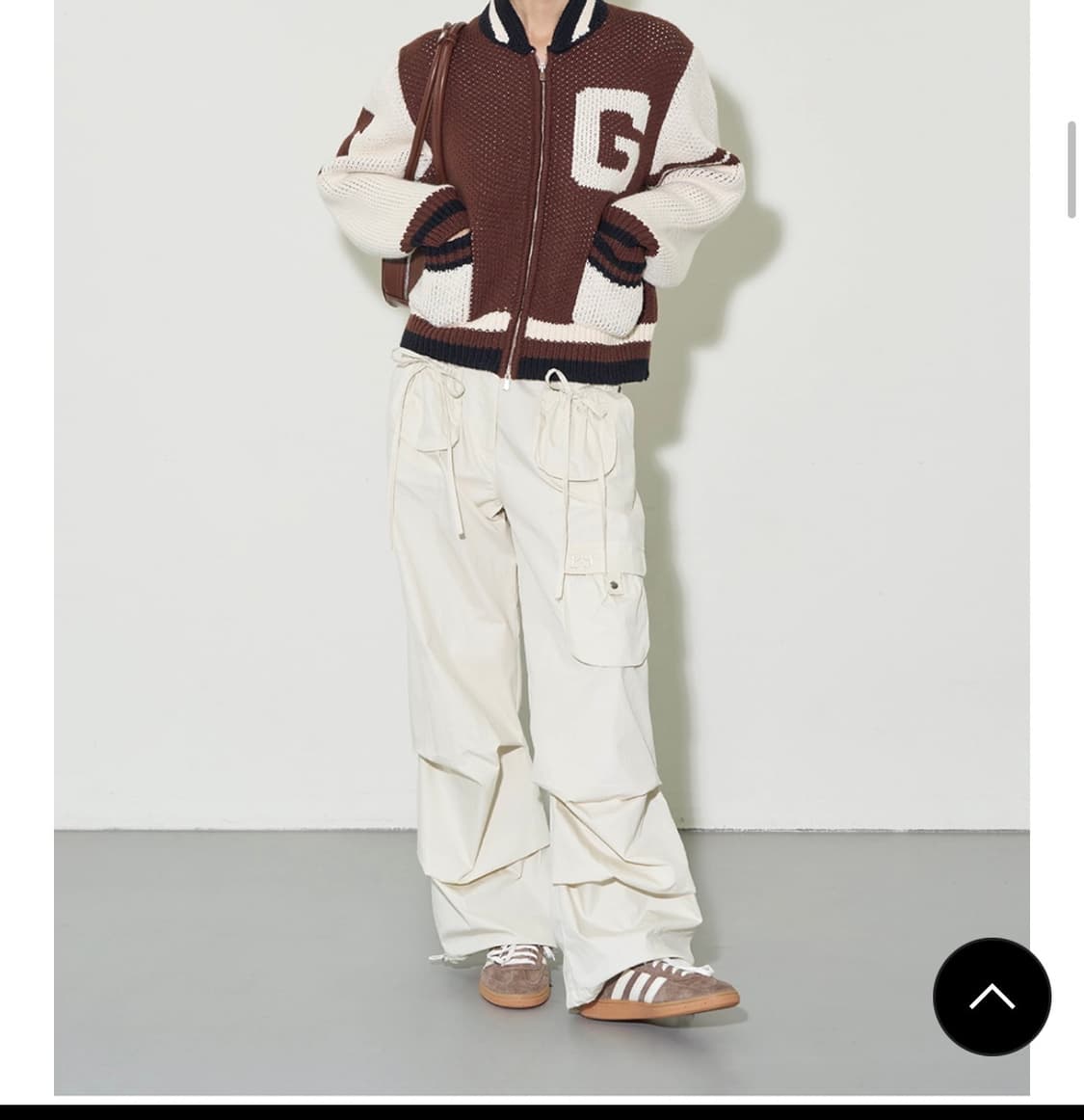 일리고 투턱 포켓 카고 팬트 아이보리 상품이미지2