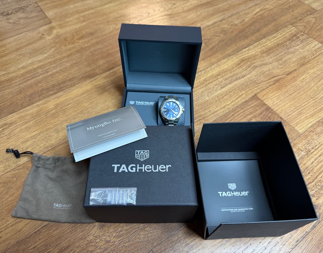 태그호이어 아쿠아레이서 쿼츠 41mm 상품이미지3