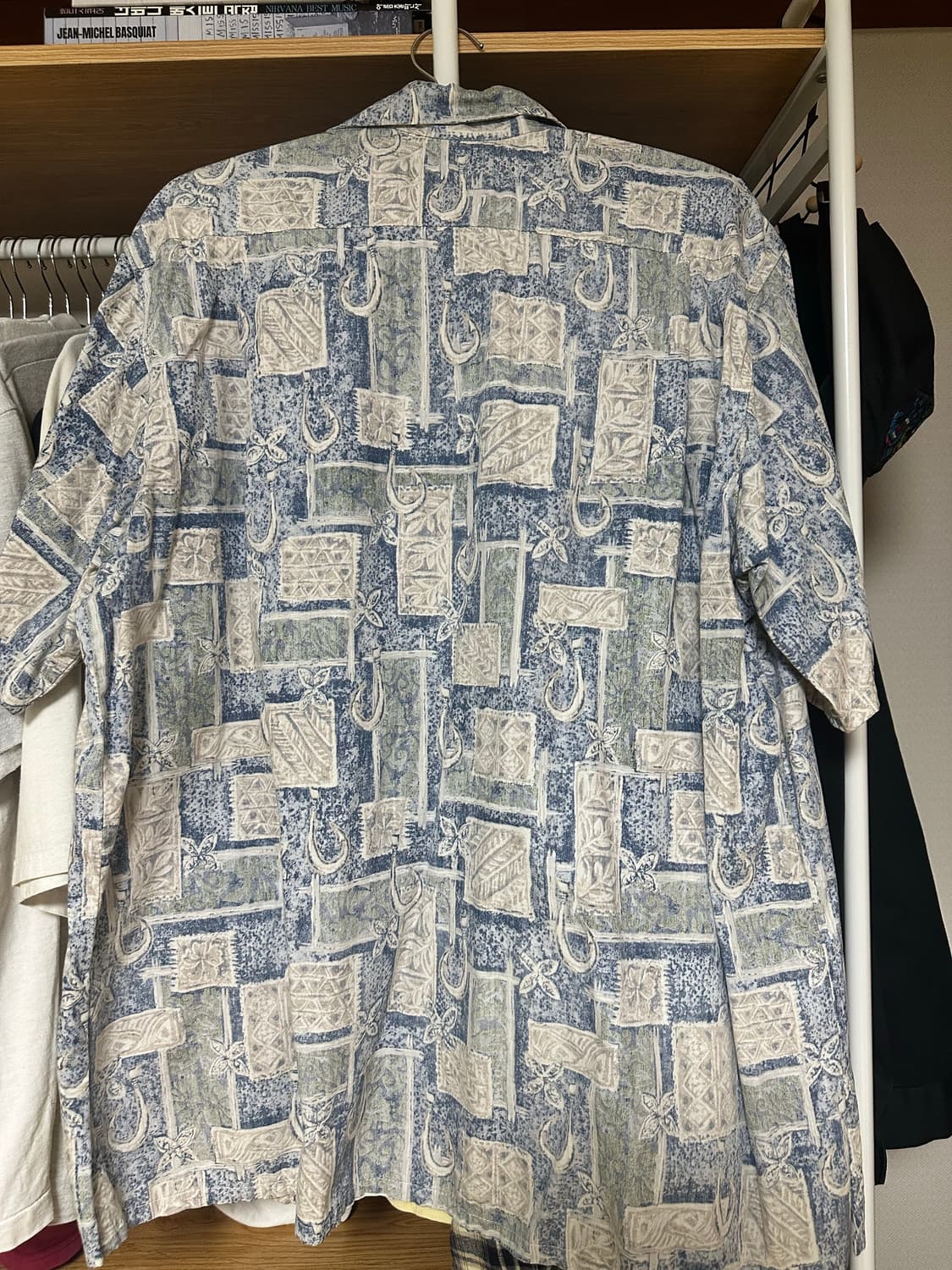 빈티지 made in usa 하와이안 셔츠 L 상품이미지2