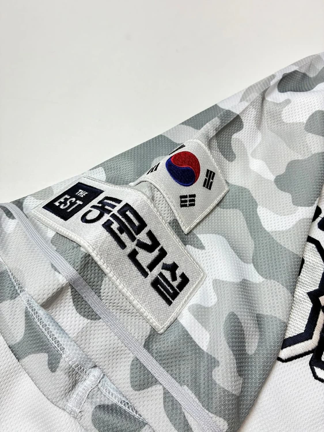 두산 베어스 24ss 밀리터리 강석천 코치 반팔 유니폼 PN9059 상품이미지7