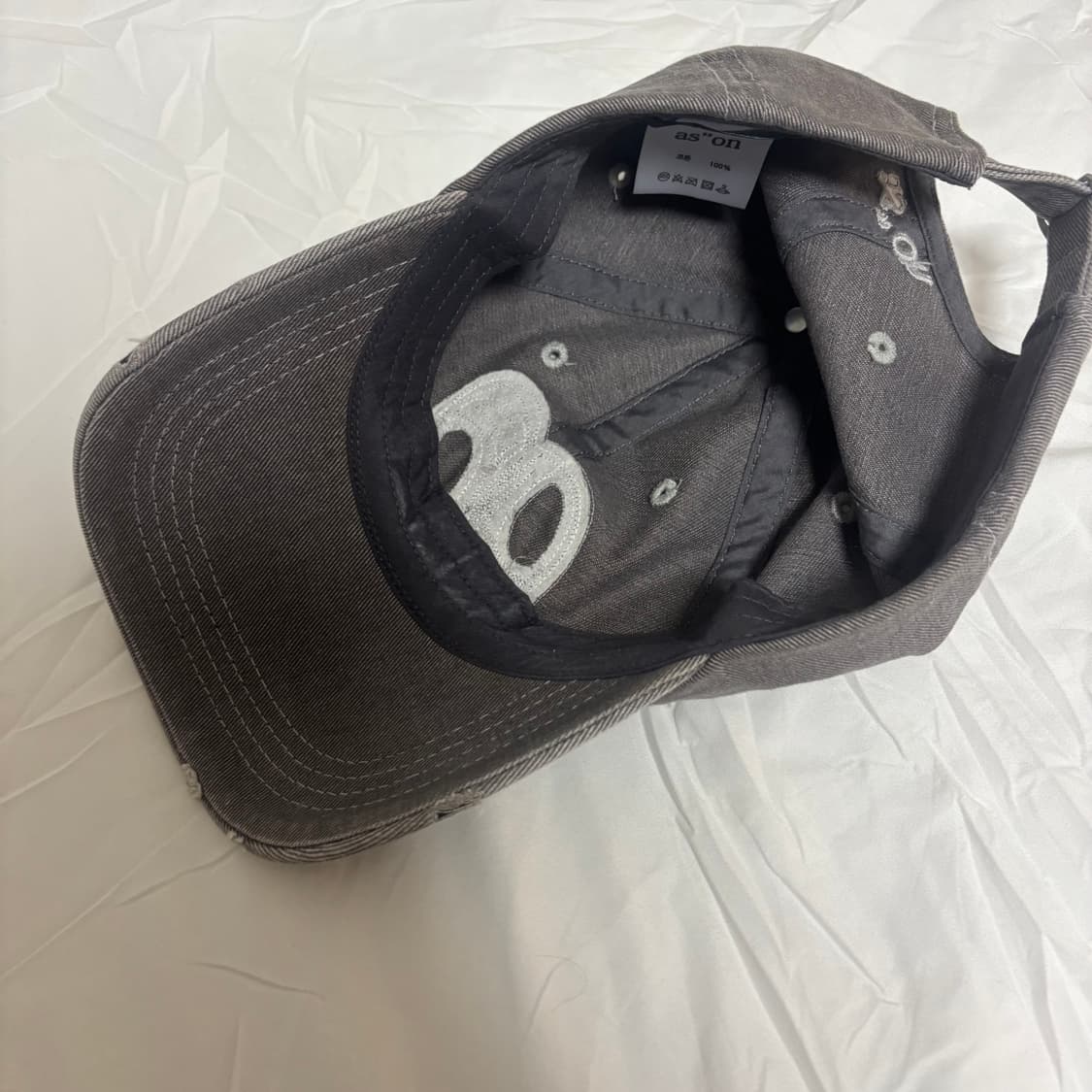 애즈온 패치 볼캡  상품이미지5