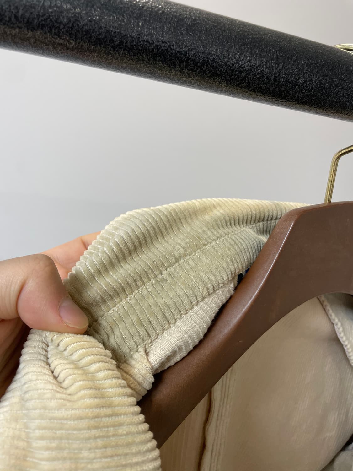 (54) Bagutta 바구따 아이보리 코듀로이 더블 자켓 상품이미지8