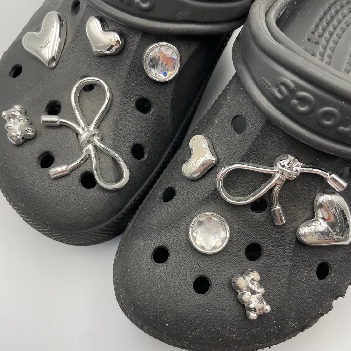 크록스 블랙 클로그 샌들 슬리퍼 W6 / 230 상품이미지2