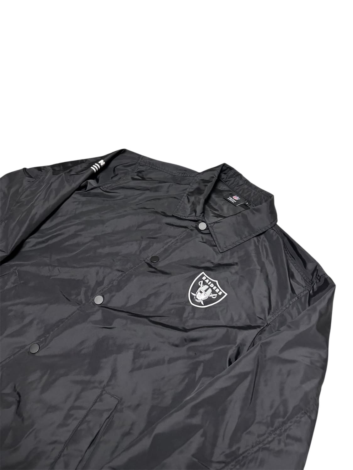 NFL 레이더스 블랙 코치 자켓 XL 상품이미지3