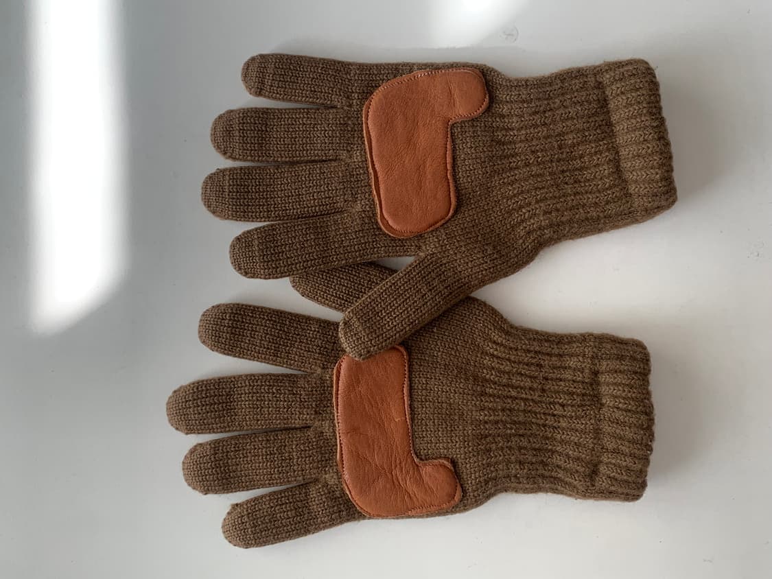 뉴베리니팅 브라운 장갑 상품이미지2