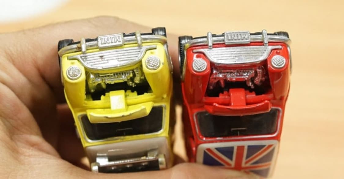 빈티지 70s 토미카 dandy 모리스 미니쿠퍼 s Mk-I 2대 상품이미지9